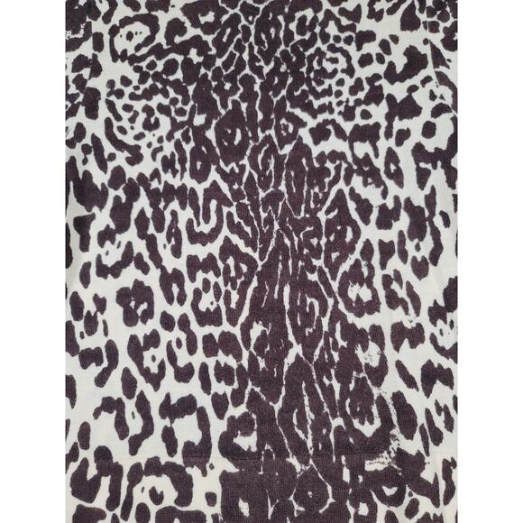 J.Crew Leopard Print Teddie Wool Sweater Cardigan Button Front Long Sleeve Sz M - Picture 11 of 15